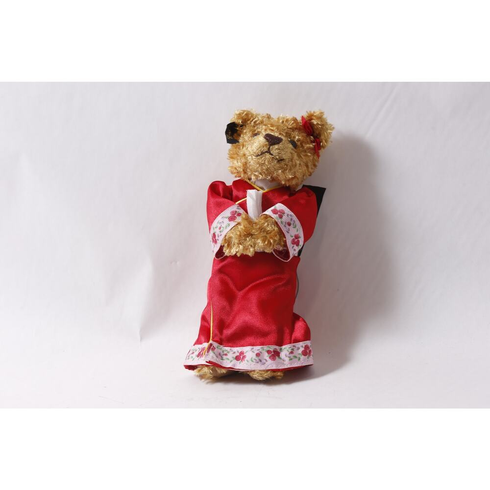 Christopher Radko Teddies Around The World Natsumi Japan Plush ~ 260415-WH 1074